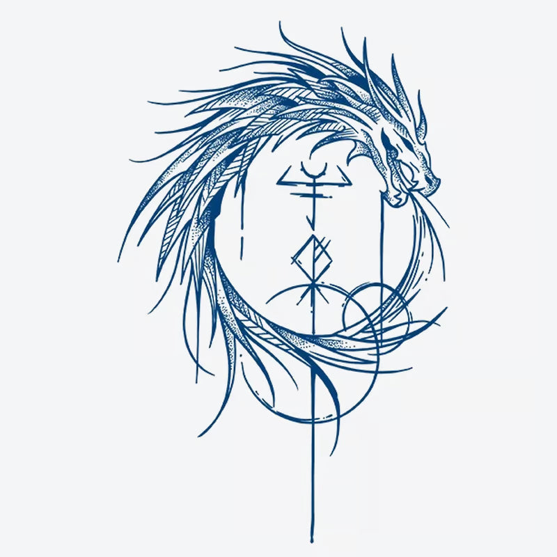 Dragon Symbol Tattoo
