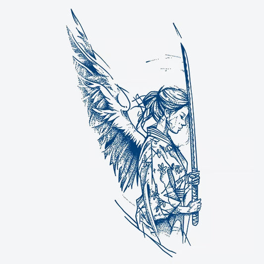 Angel Samurai Tattoo