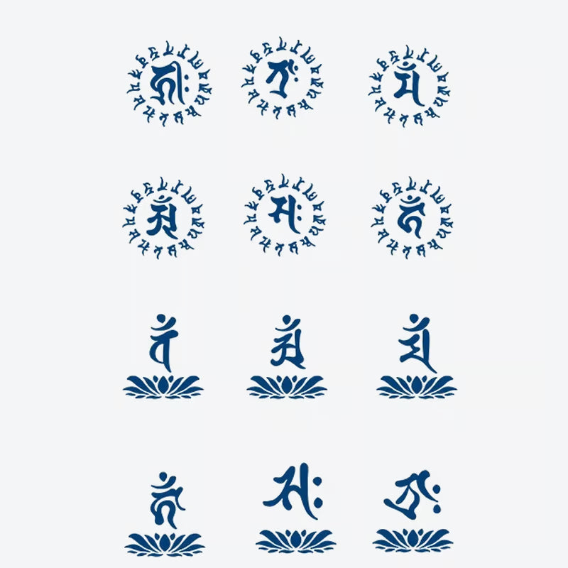 Meditative Symbol Series Tattoo