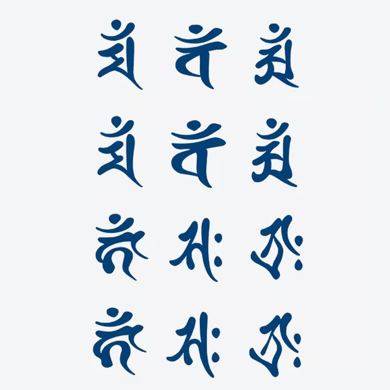 Abstract Symbol Series Tattoo