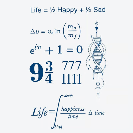 Mathematical Life Equation Tattoo