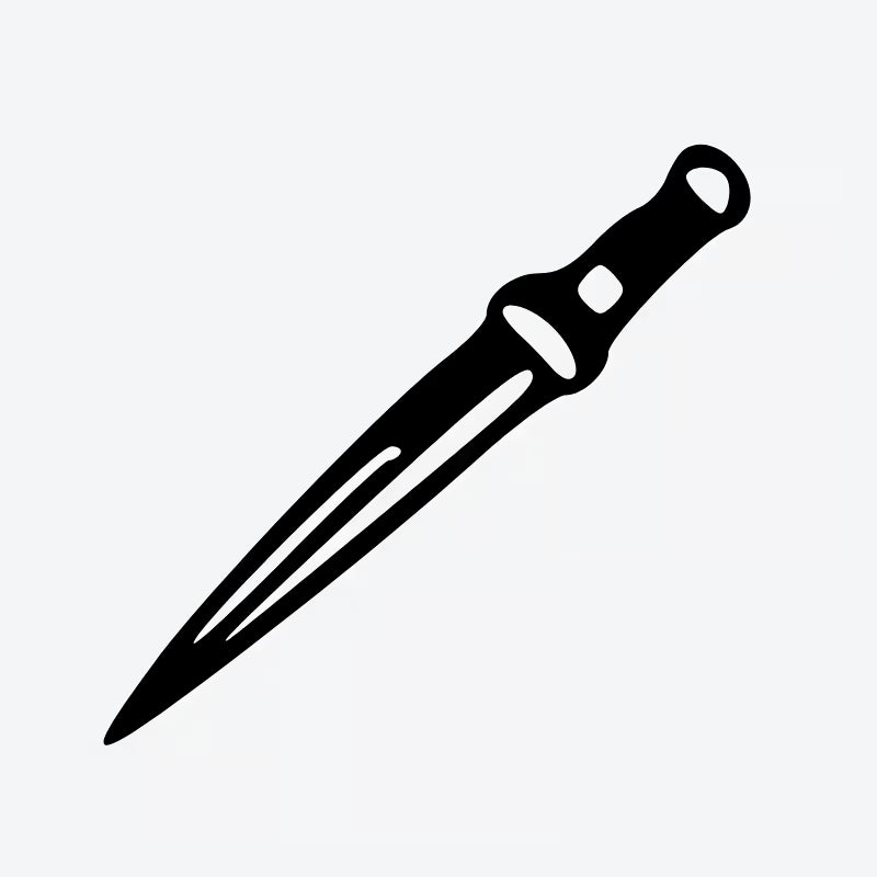 Dagger Blade Tattoo