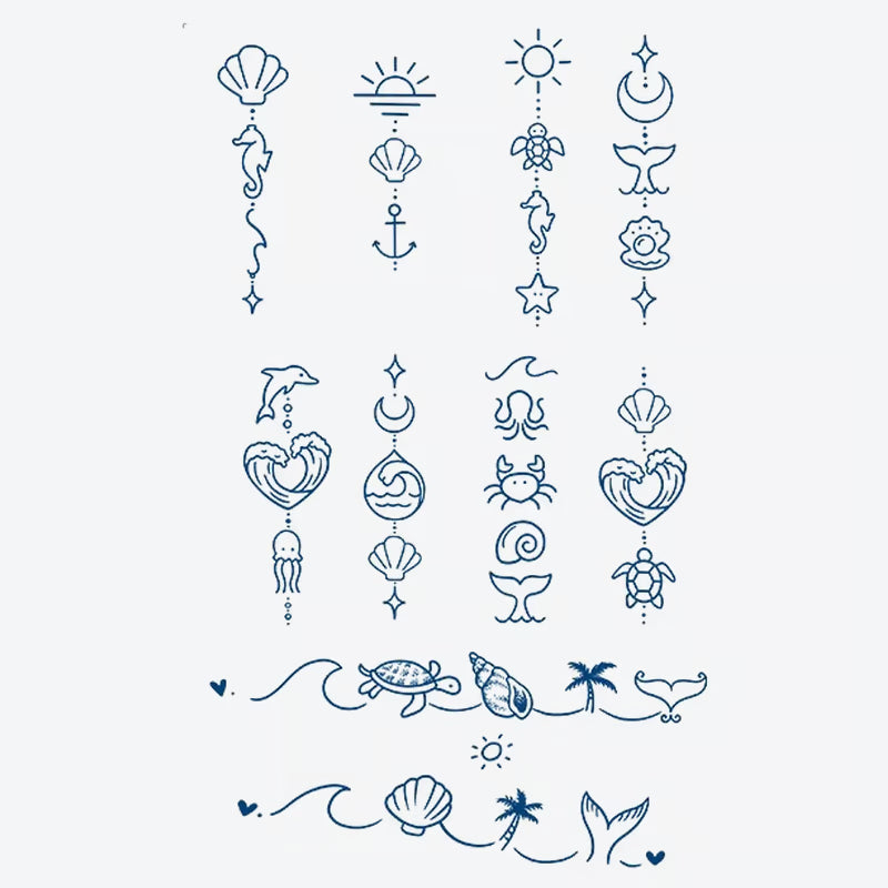Ocean Elements Tattoo