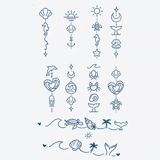 Ocean Elements Tattoo