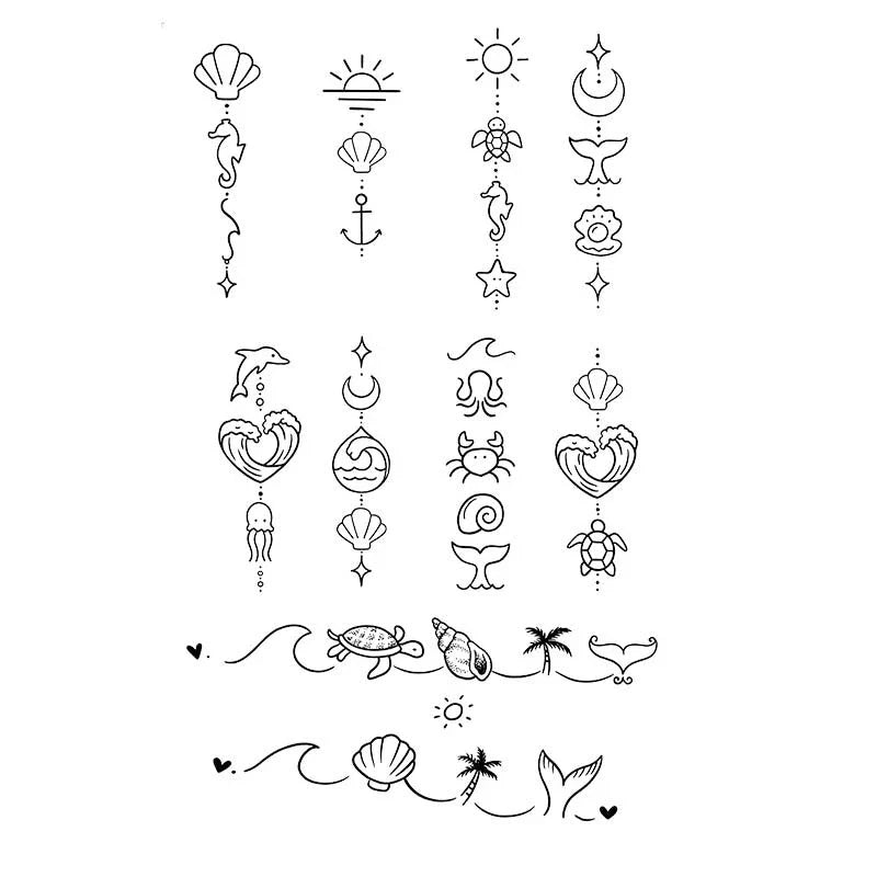Ocean Elements Tattoo