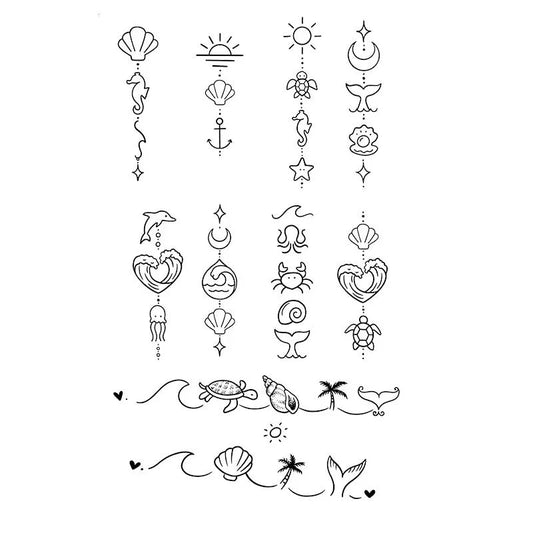 Ocean Elements Tattoo