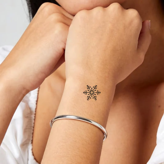 Mystical Snowflake Tattoo
