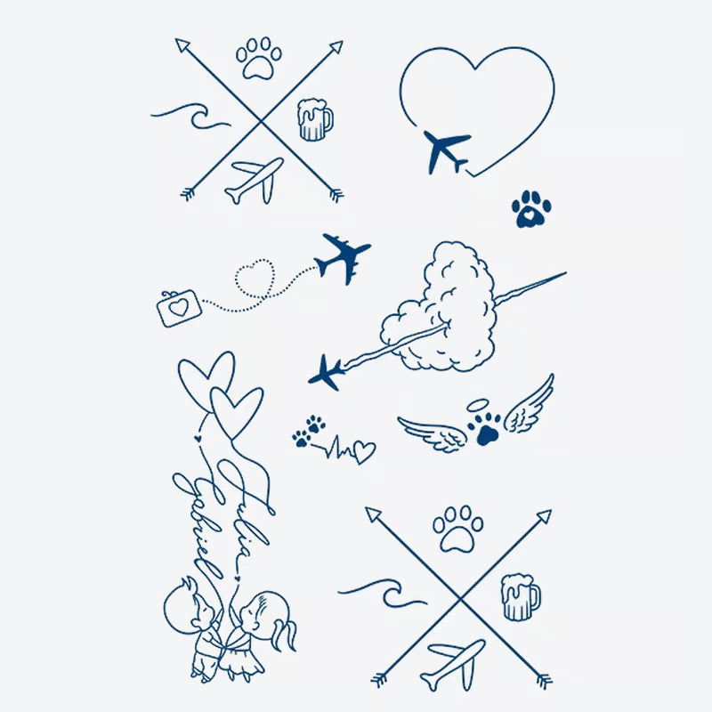 Travel Love Adventure Tattoo