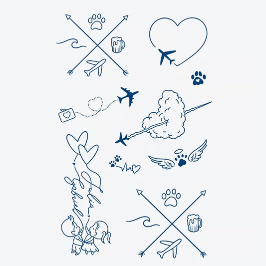 Travel Love Adventure Tattoo