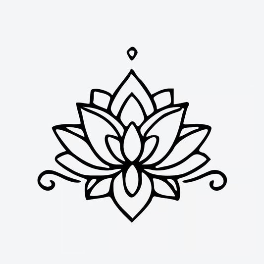 Lotus Blossom Mandala Tattoo
