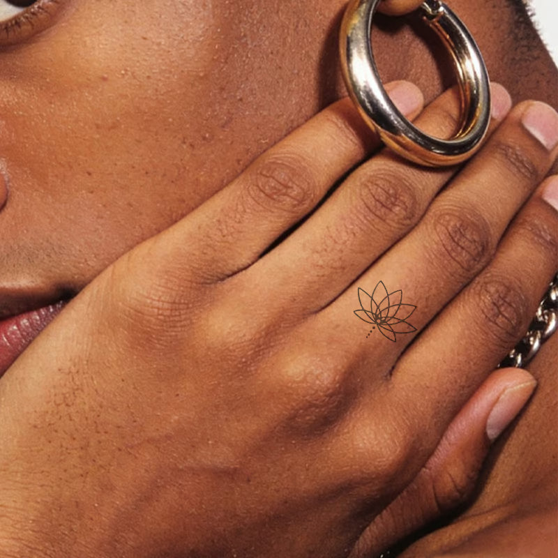 Lotus Flower Mandala Tattoo