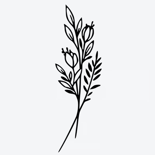 Floral Elegance Tattoo