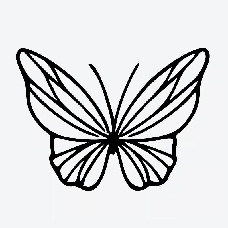 Elegant Butterfly Tattoo