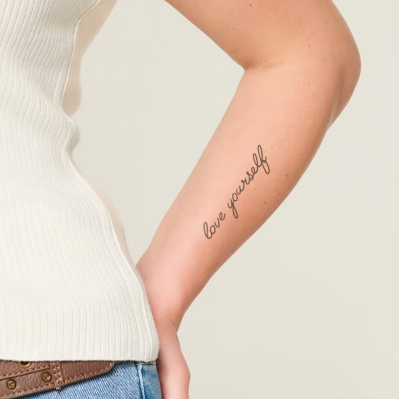 Love Yourself Tattoo