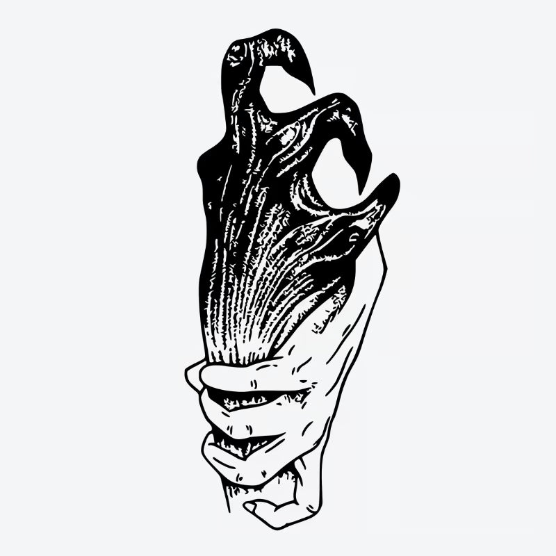 Clawed Hand Grip Tattoo