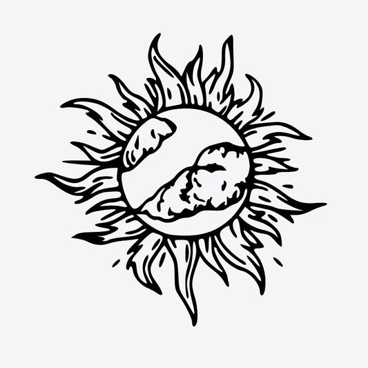 Sunshine and Moonlight Tattoo