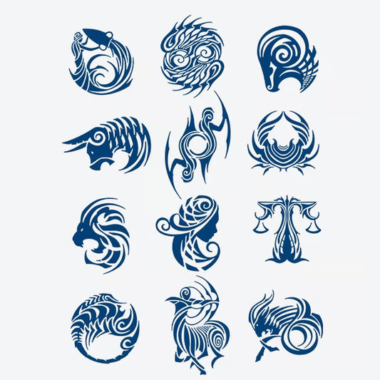 Zodiac Symbol Series Tattoo