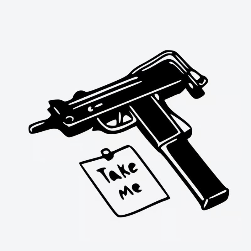 Take Me Gun Tattoo