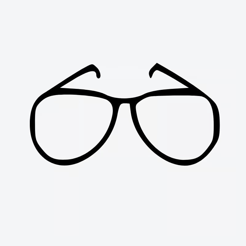 Stylish Glasses Tattoo