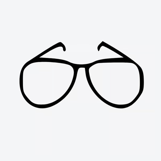 Stylish Glasses Tattoo