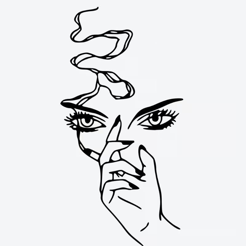 Mystical Eyes And Whisper Tattoo