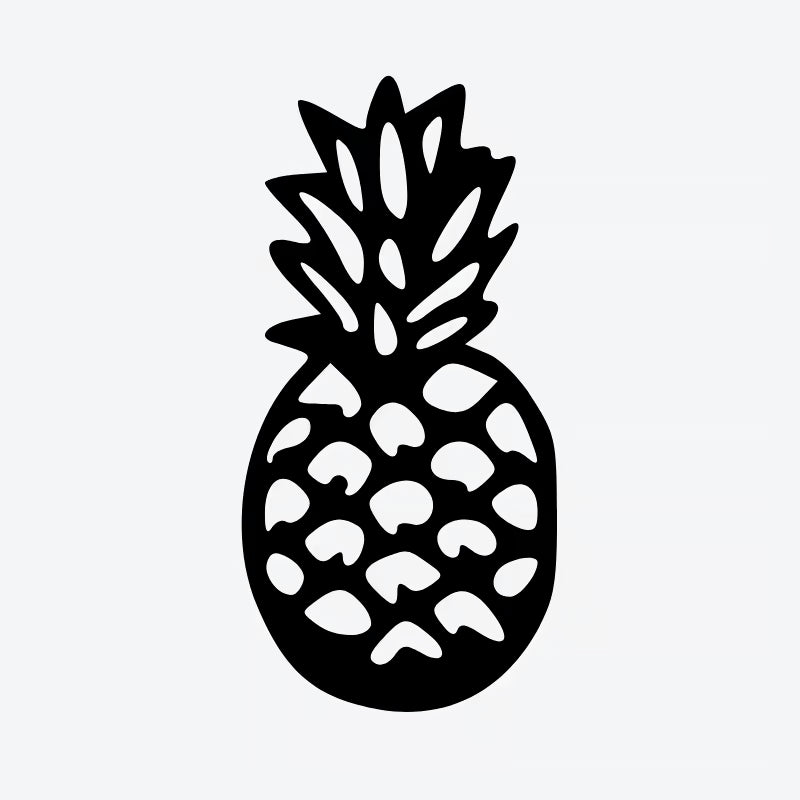 Bold Pineapple Tattoo