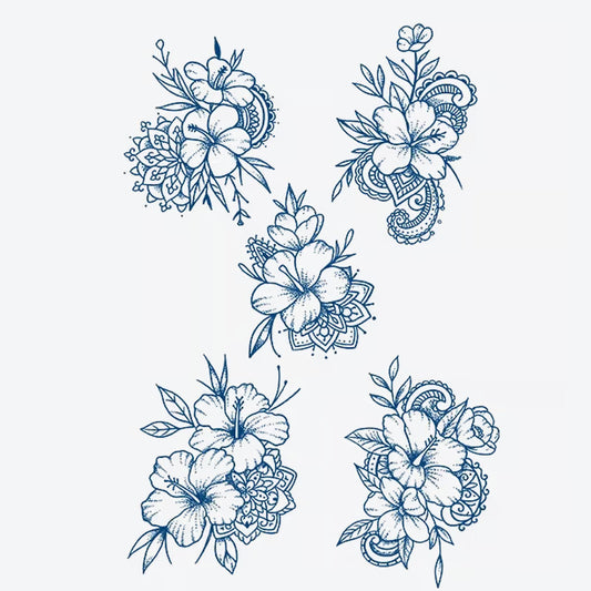 Floral Mandala Series Tattoo