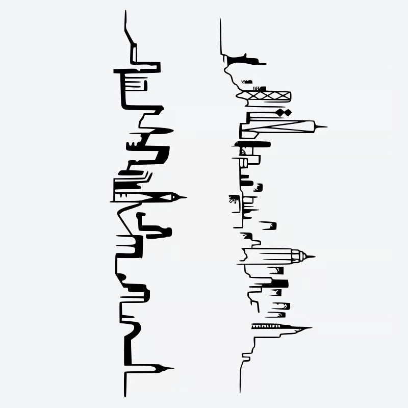 City Skyline Series Tattoo