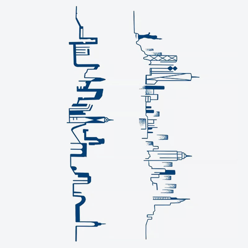 City Skyline Series Tattoo