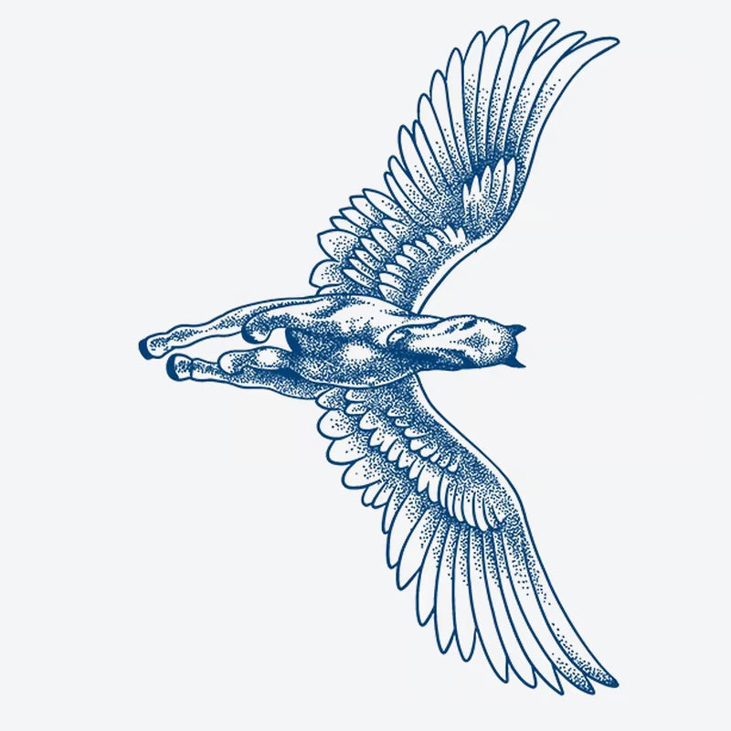 Winged Horse Tattoo