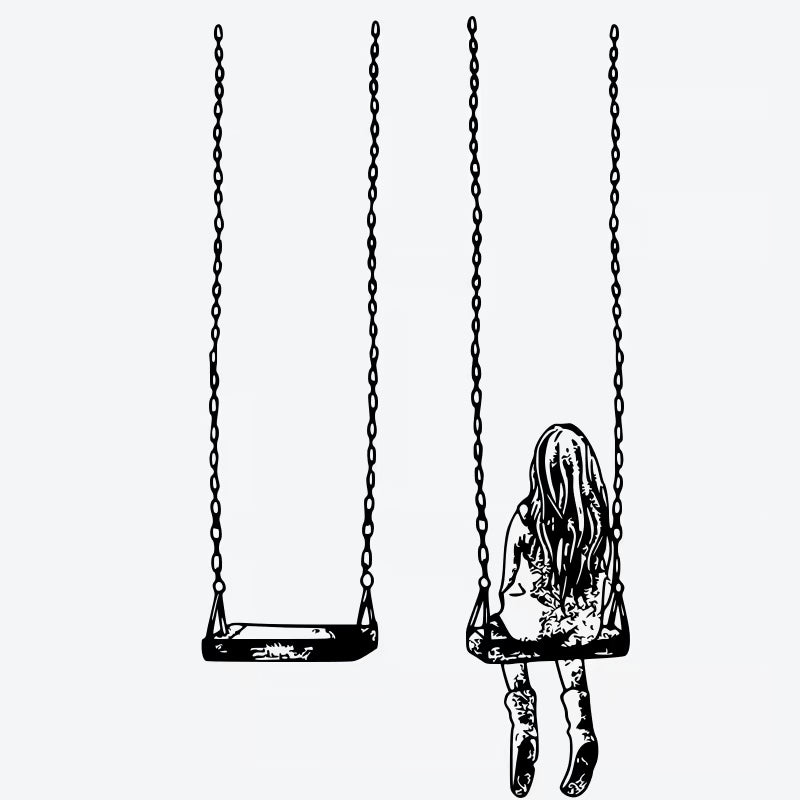 Swinging Girl Tattoo