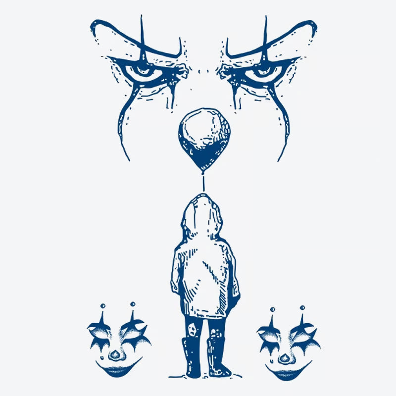 Clown Balloon Fear Tattoo