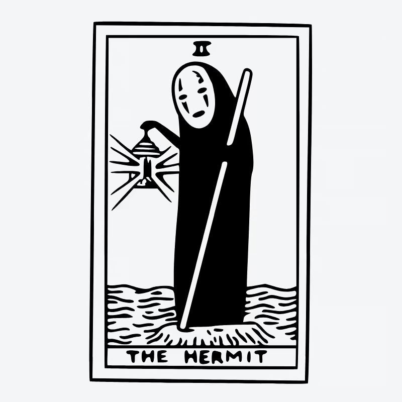 The Hermit Tarot Tattoo