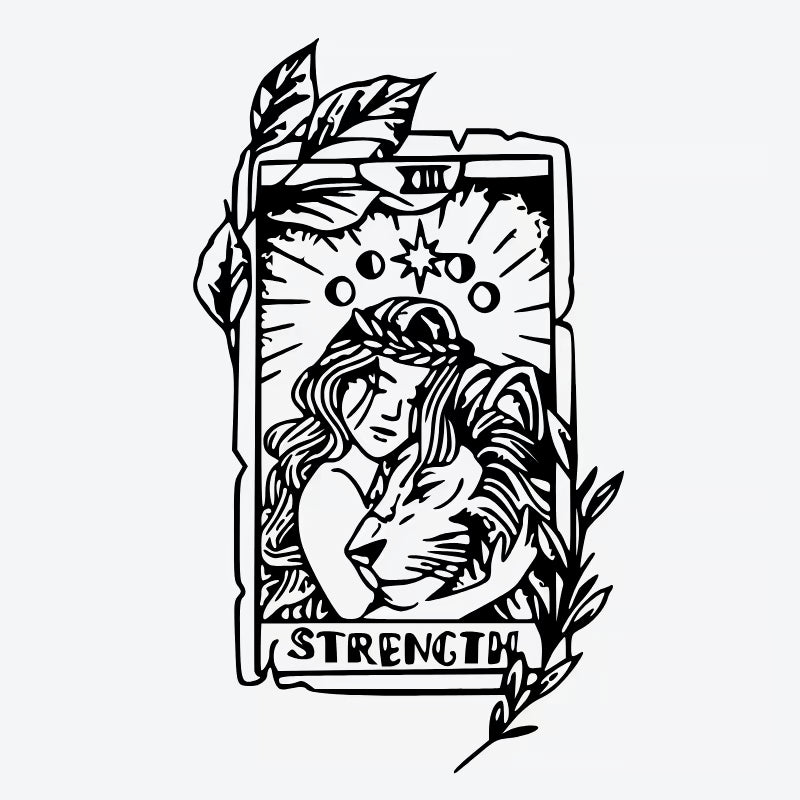 Strength Embrace Tattoo