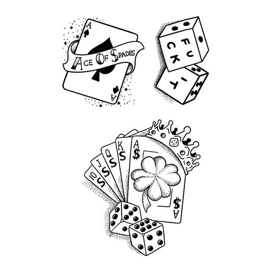 Ace Of Spades Gambling Tattoo