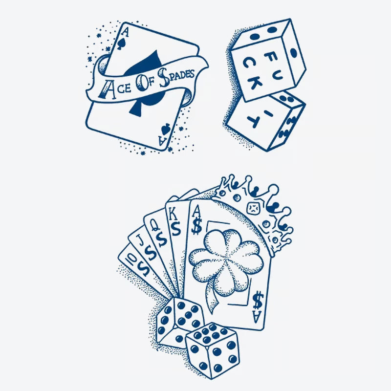 Ace Of Spades Gambling Tattoo