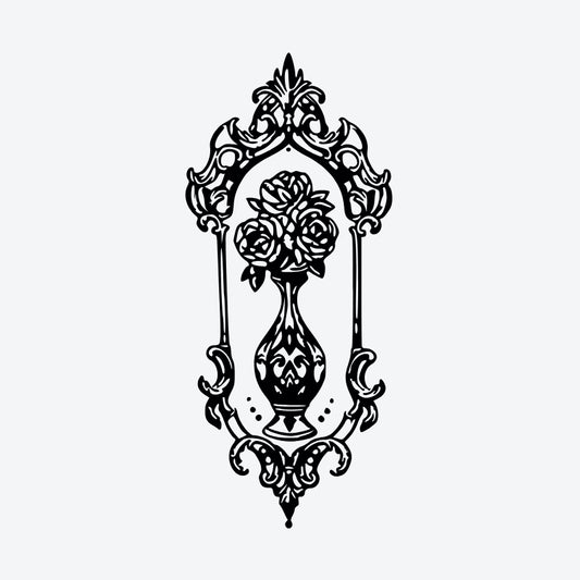 Floral Frame Series Tattoo