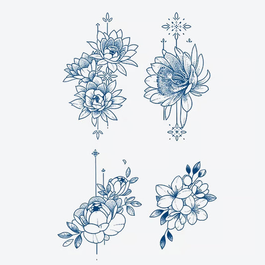 Floral Collection Tattoo