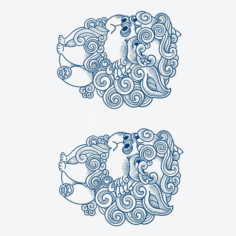 Lion Cloud Tattoo