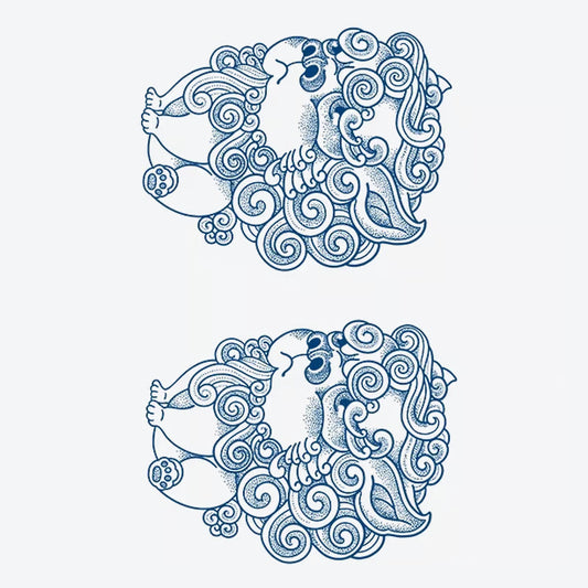 Lion Cloud Tattoo