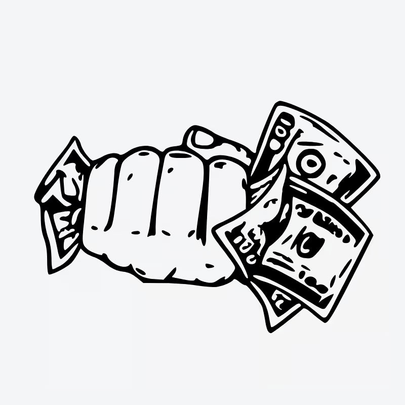 Fistful Of Cash Tattoo