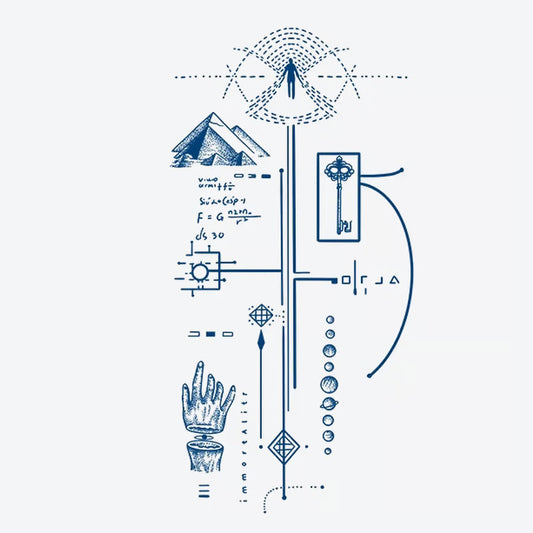 Geometric Symbolism Tattoo