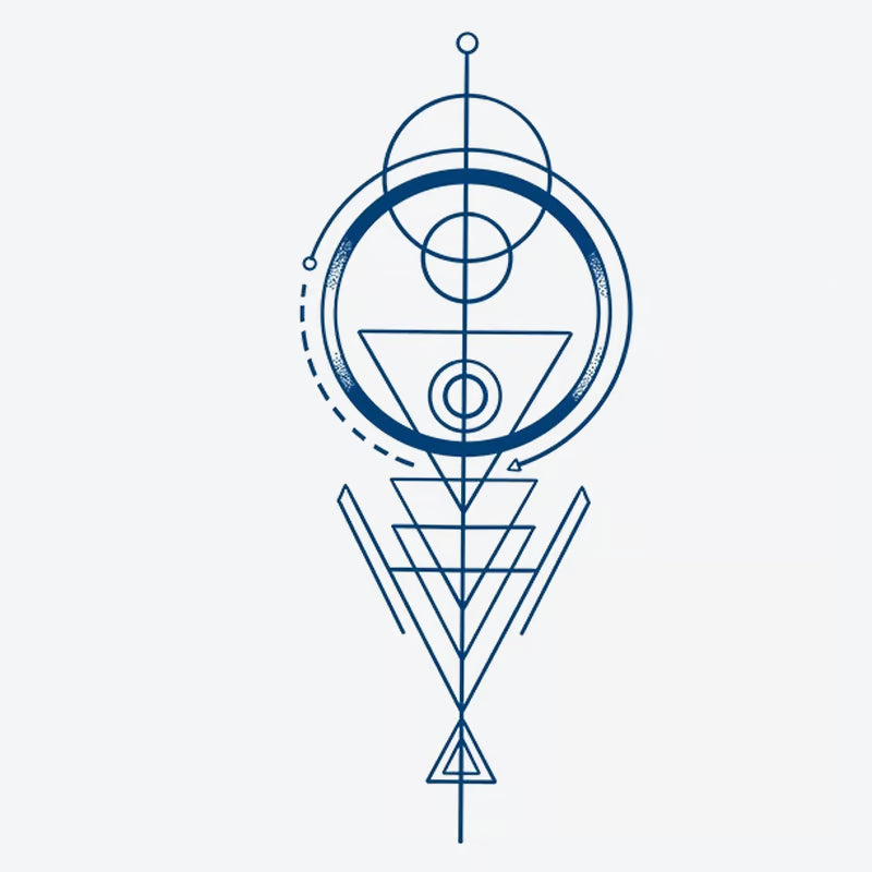 Geometric Symbol Tattoo
