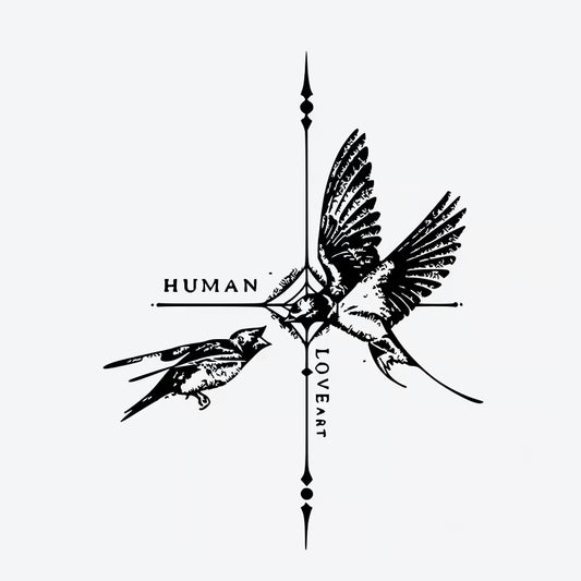 Birds Human Love Art Tattoo