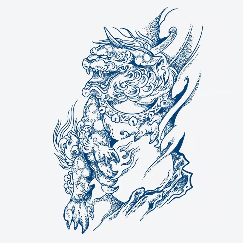 Dragon Cloud Tattoo