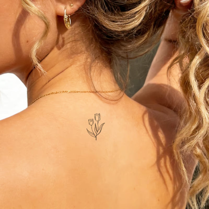 Tulip Blossom Tattoo