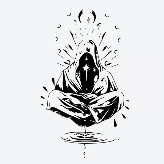Mystical Meditation Tattoo