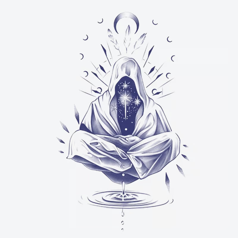 Mystical Meditation Tattoo
