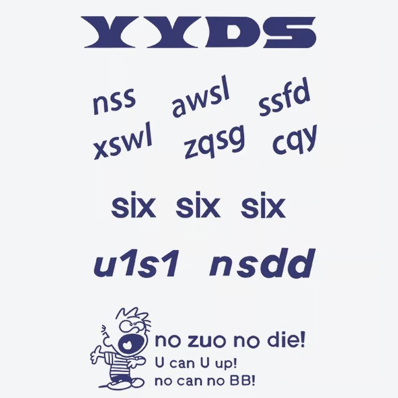 Text Art Series Tattoo