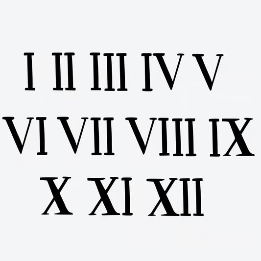 Roman Numerals Tattoo